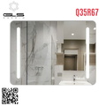 Gương Led Ánh Sáng Trong GLS Q35R67 (60 x 80 cm) 