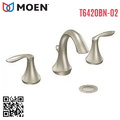 Vòi chậu lavabo 3 Lỗ Moen T6420BN-02