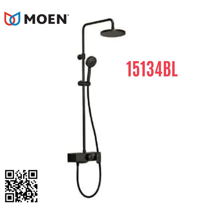 Sen tắm cây đứng nóng lạnh MOEN 15134BL