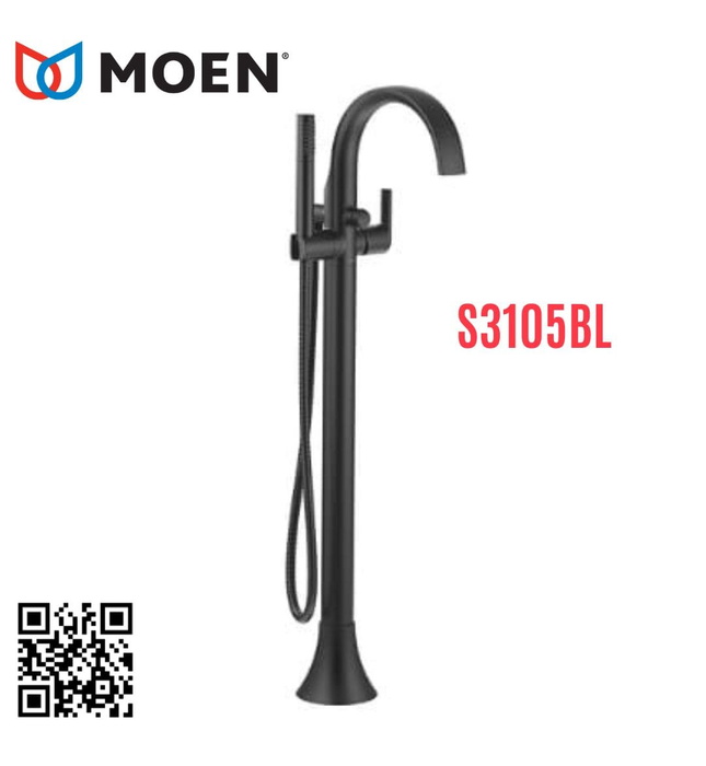 Bộ Sen Xả Bồn Tắm Đặt Sàn Moen S3105BL