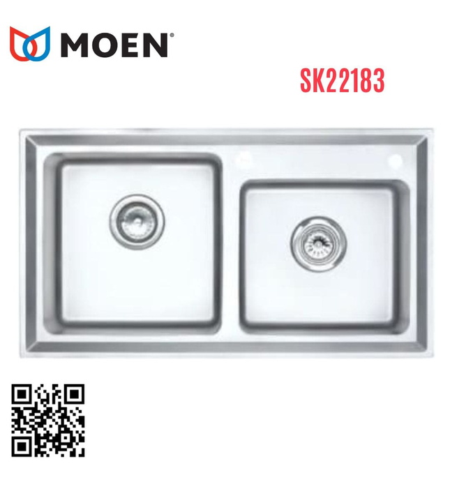 Chậu rửa bát 2 hố Moen SK22183