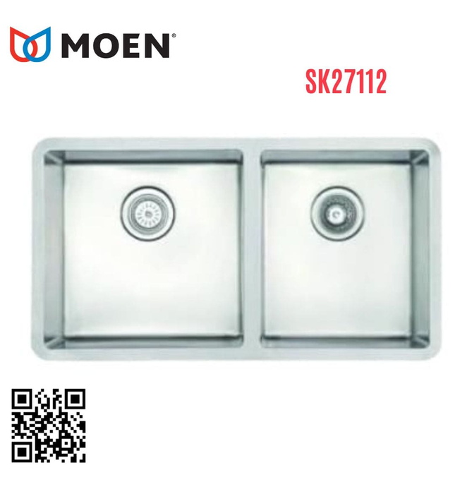 Chậu rửa bát 2 hố Moen SK27112