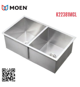 Chậu rửa bát 2 hố Moen K22381MCL