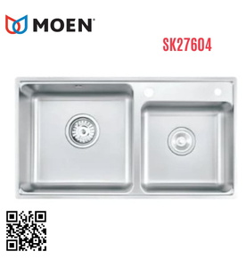Chậu rửa bát 2 hố Moen SK27604