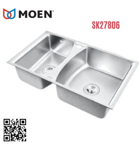 Chậu rửa bát 2 hố Moen SK27806