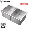 Chậu rửa bát 2 hố Moen K22381MCL