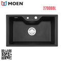 Chậu rửa bát đá 1 hố Moen 27908BL