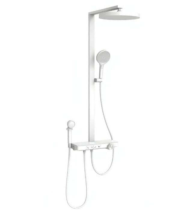 Bộ sen cây nhiệt gắn tường Bravat F6641774WM-A1