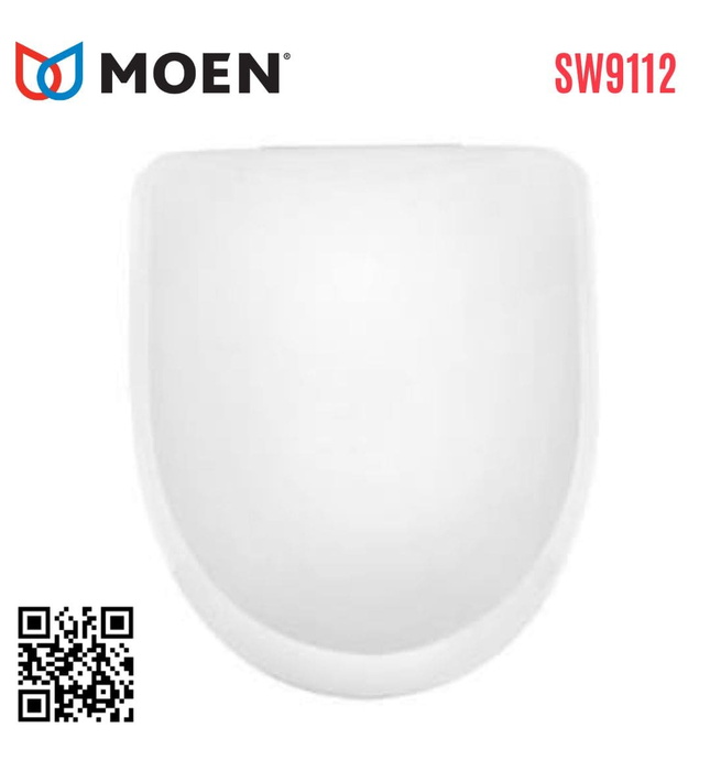 Nắp bàn cầu nhựa rơi êm Moen SW9112