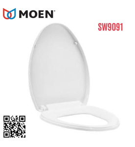 Nắp bàn cầu nhựa rơi êm Moen SW9091