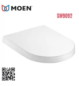 Nắp bàn cầu nhựa rơi êm Moen SW9092