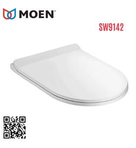 Nắp bàn cầu nhựa rơi êm Moen SW9142