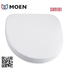 Nắp bàn cầu nhựa rơi êm Moen SW9181