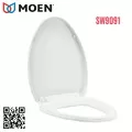 Nắp bàn cầu nhựa rơi êm Moen SW9091