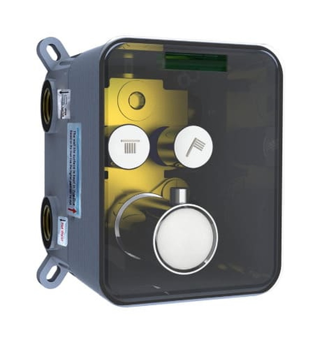  Bộ trộn sen nhiệt độ âm tường Bravat D9157CP-ENG