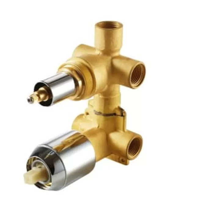 Bộ trộn sen nhiệt độ âm tường Bravat D969CP-B-ENG