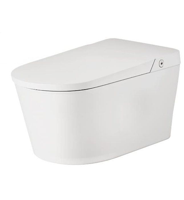 Bồn cầu thông minh treo tường két nước âm BRAVAT C21295W-3-VP 