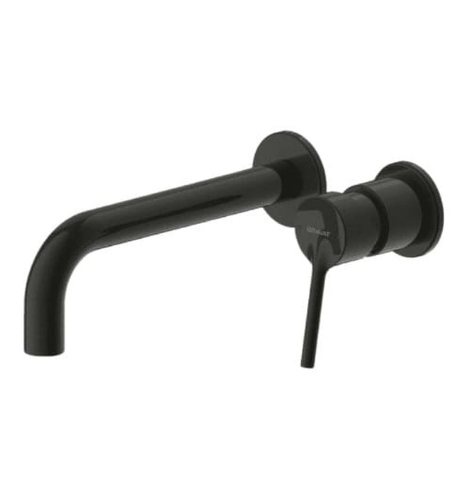 Vòi rửa mặt lavabo âm tường màu đen BRAVAT P8461217BW-ENG