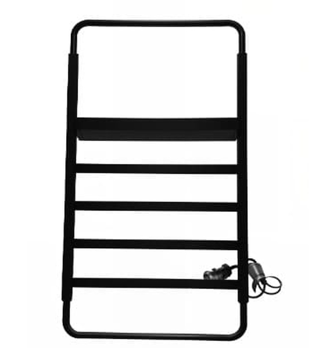 Giàn sấy khăn màu đen Bravat D71090BW-ENG 