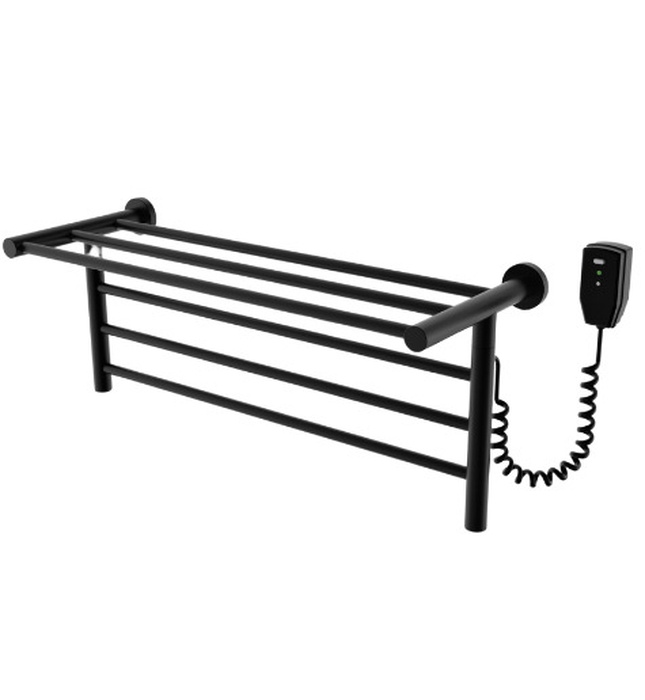 Giàn sấy khăn màu đen Bravat D7869BW-ENG