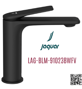 Vòi chậu rửa mặt nóng lạnh màu đen Ấn Độ Jaquar LAG-BLM-91023BWFV