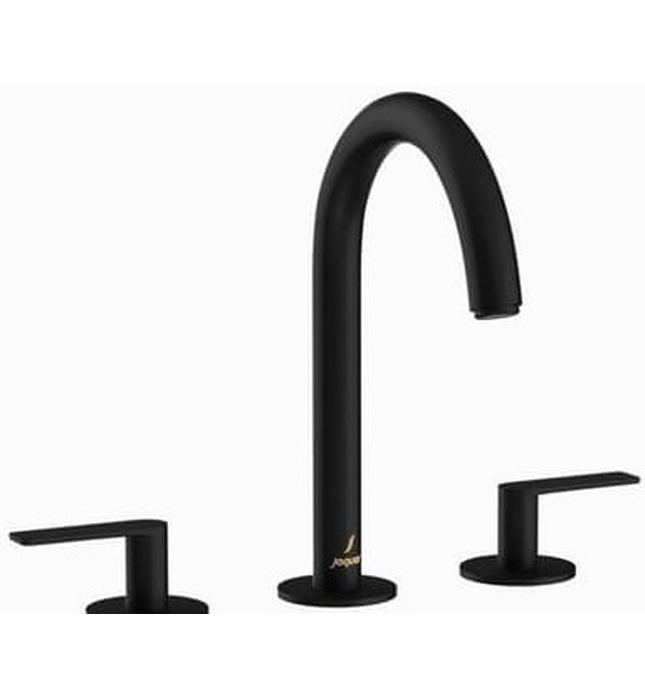 Vòi rửa mặt lavabo màu đen 3 chân Ấn Độ Jaquar LAG-BLM-91189PSLV