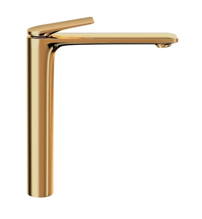 Vòi chậu rửa mặt nóng lạnh màu vàng Ấn Độ Jaquar LAG-GBP-91005BWFV