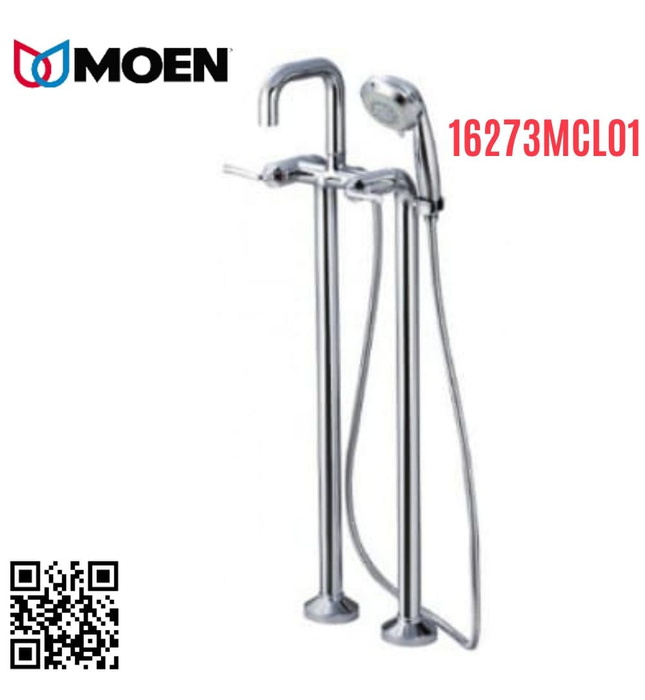 Bộ Sen Xả Bồn Tắm Đặt Sàn Moen 16273MCL01