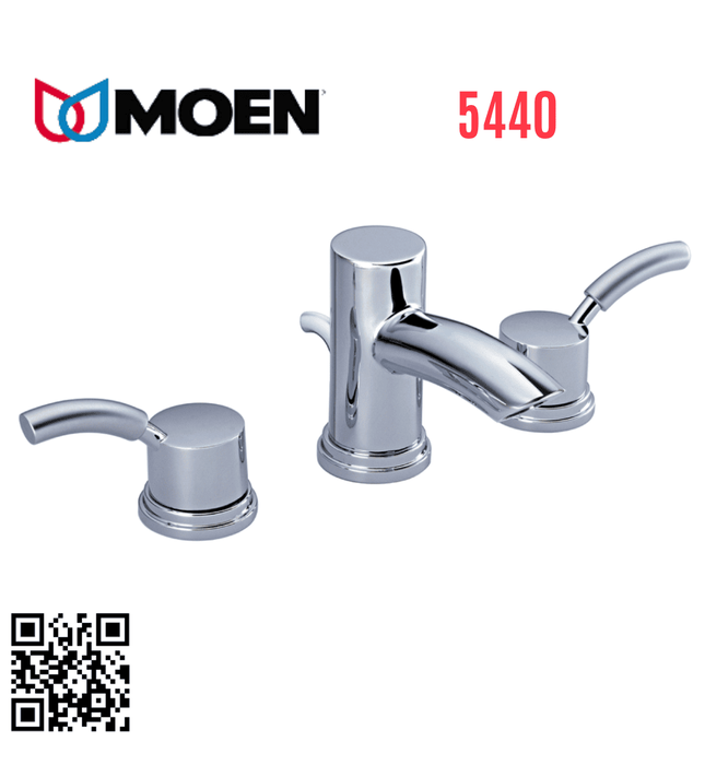 Vòi nước lavabo nóng lạnh 3 chân Mỹ Moen 5440