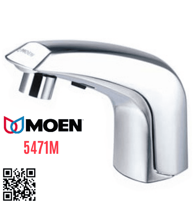 Vòi lavabo cảm ứng 1 chân gắn chậu Mỹ Moen 5471M