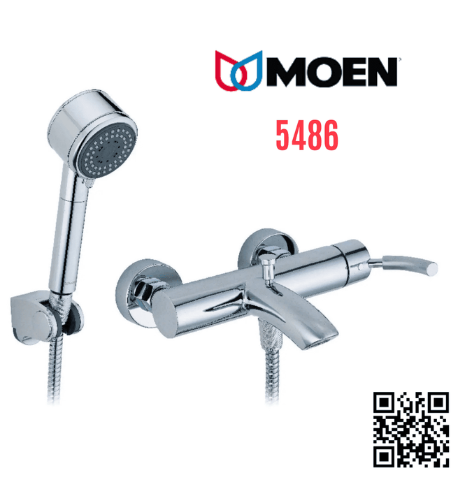 Vòi sen tắm nóng lạnh treo tường Mỹ Moen 5486