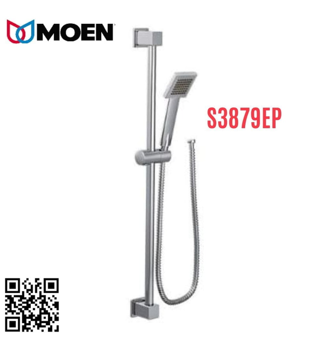 Thanh trượt kèm tay sen tắm Moen S3879EP