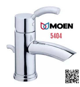 Vòi Lavabo 1 Lỗ Nóng Lạnh Moen 5404