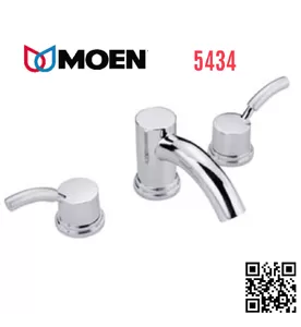 Vòi Lavabo 3 Lỗ Nóng Lạnh Moen 5434