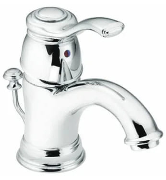 Vòi chậu nóng lạnh 1 chân thấp Mỹ Moen 6102