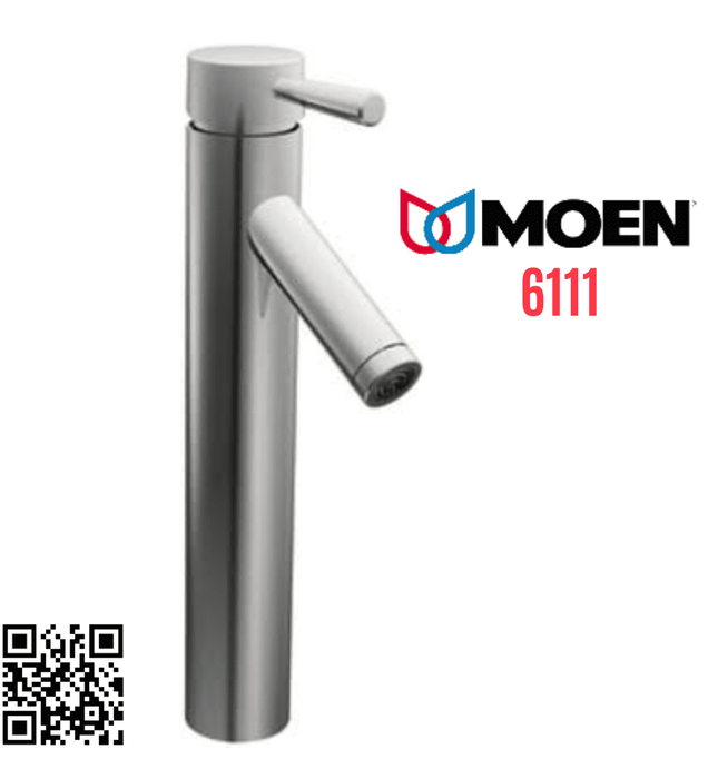 Vòi lavabo nóng lạnh 1 chân cao Moen Mỹ 6111