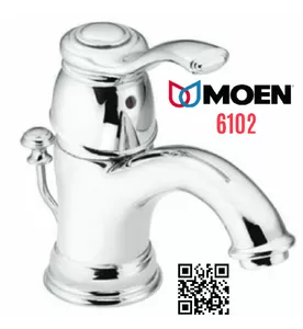 Vòi Lavabo Nóng Lạnh 1 Tay Gạt Moen 6102