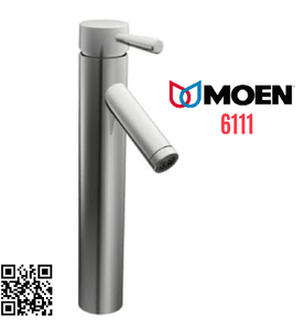 Vòi lavabo nóng lạnh 1 chân cao Moen Mỹ 6111
