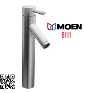 Vòi Lavabo Cổ Cao 1 Lỗ Nóng Lạnh Moen 6111