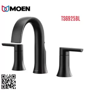 Vòi Lavabo Âm Tường Nóng Lạnh Moen TS6925BL