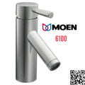 Vòi chậu lavabo nóng lạnh 1 chân Mỹ Moen 6100