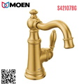 Vòi chậu lavabo 1 Lỗ Moen S42107BG