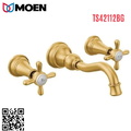 Vòi chậu lavabo 3 Lỗ âm tường Moen TS42112BG
