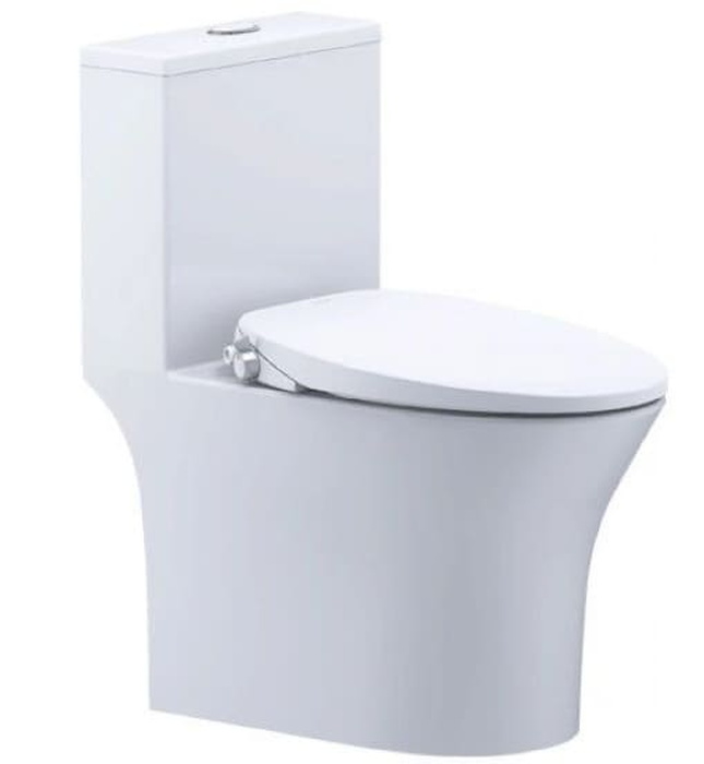 Bồn cầu 1 khối nắp rửa cơ Caesar C1391F+TAF060 