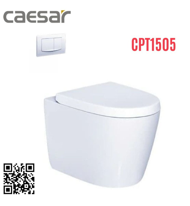 Bồn cầu treo tường Caesar CPT1505
