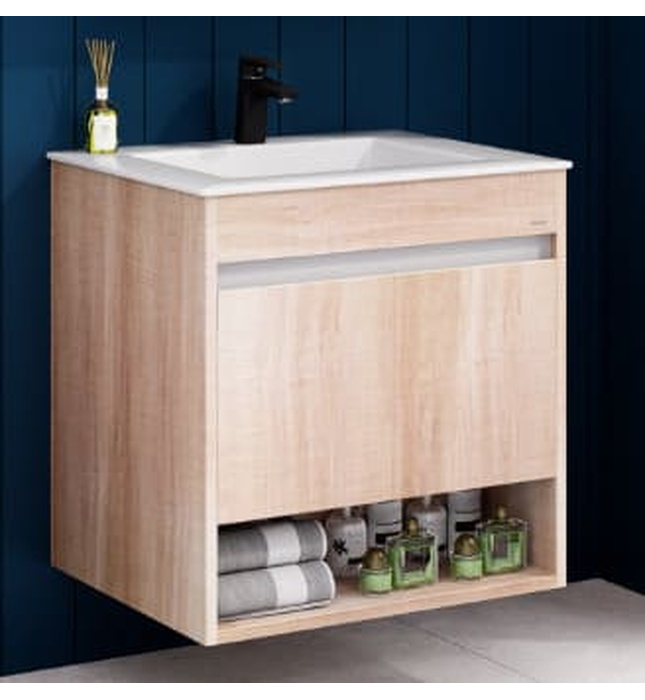 Tủ chậu treo tường Caesar EH15030AW7V (Không gồm lavabo và vòi)