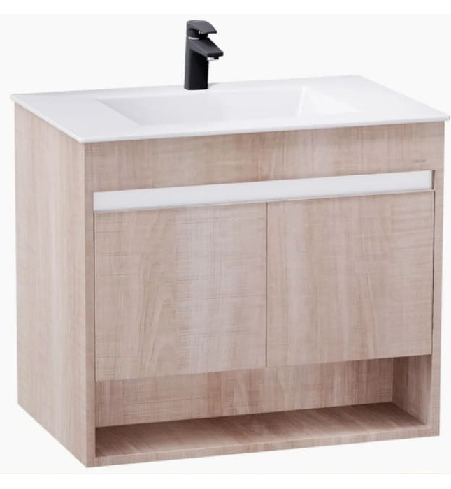 Tủ chậu treo tường Caesar EH15032AW7V (Không gồm lavabo và vòi)