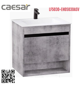 Bộ Tủ Chậu Treo Tường Lavabo Caesar LF5030+EH05030ASV