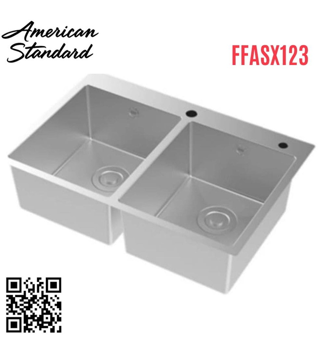 Chậu rửa bát 2 hố American Standard FFASX123 