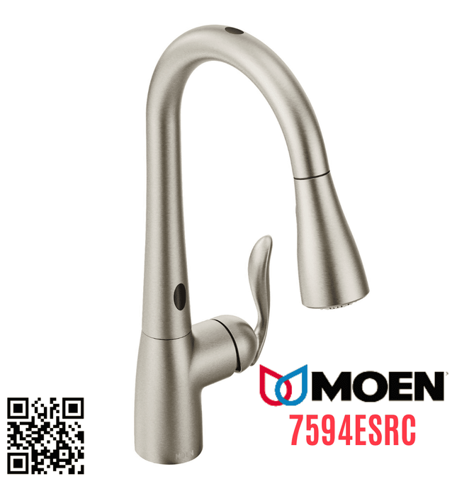 Vòi rửa cảm ứng rút sen Moen 7594 ESRC